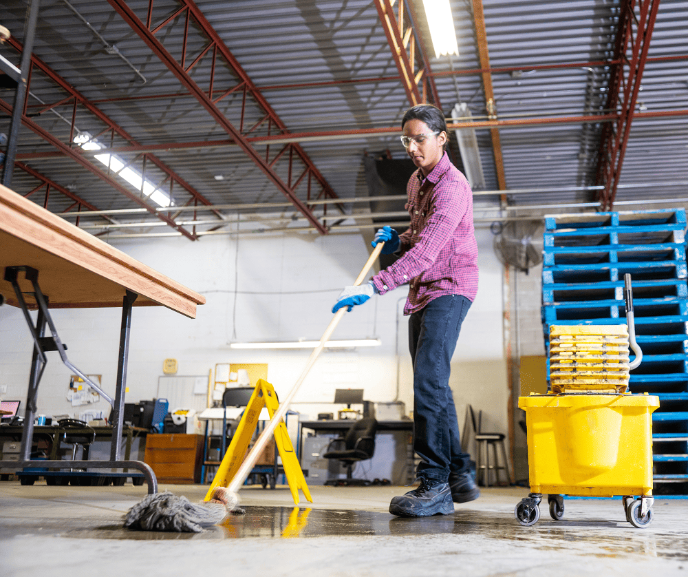 Warehouse Cleaning